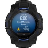 Garmin Instinct 3 - 50 mm, AMOLED, Smartwatch Black, Silikon-Armband