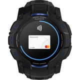 Garmin Instinct 3 - 50 mm, AMOLED, Smartwatch Black, Silikon-Armband