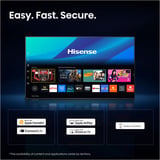 Hisense 75E7S PRO Hi-QLED-Fernseher 189 cm (75 Zoll), schwarz/dunkelgrau, UltraHD/4K, Free-Sync-Premium, 144Hz Panel