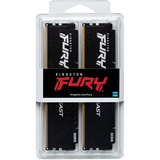 Kingston FURY DIMM 64 GB DDR5-6000 (2x 32 GB) Dual-Kit, Arbeitsspeicher schwarz, KF560C36BBEK2-64, FURY Beast, AMD EXPO