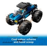 LEGO 60402 City Blauer Monstertruck, Konstruktionsspielzeug 