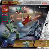 LEGO 76320 Marvel Super Heroes Iron Man & War Machine vs. Hammer-Drohnen, Konstruktionsspielzeug 