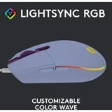 Logitech Gaming G203 LIGHTSYNC, Gaming-Maus lila