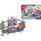 Majorette Super City Garage, Spielgebäude mit 6 Fahrzeugen