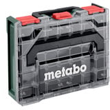 Metabo MetaboX 100 S Organizer, Werkzeugkiste grün/transparent, leer