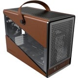 Montech Heritage 30 Pro , Tower-Gehäuse schwarz/braun, Tempered Glass