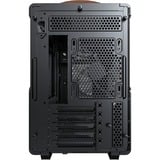 Montech Heritage 30 Pro , Tower-Gehäuse schwarz/braun, Tempered Glass