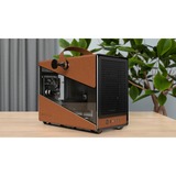 Montech Heritage 30 Pro , Tower-Gehäuse schwarz/braun, Tempered Glass