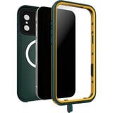 Otterbox Frē, Handyhülle dunkelgrün/gelb, iPhone 17 Pro Max, MagSafe