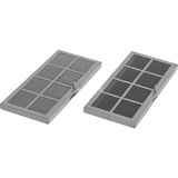 Respekta Aktiv-Kohlefilterset MIZ 7800 silber/schwarz, 2 Stück