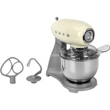 SMEG 50's Style SMF02CREU, Küchenmaschine creme/silber