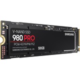 Samsung 980 PRO 500 GB, SSD PCIe Gen 4.0 x4, NVMe 1.3c, intern