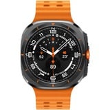 Samsung Galaxy Watch Ultra, Smartwatch titanium gray, Marine Band orange, 47 mm