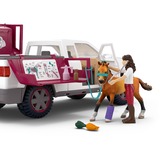 Schleich Horse Club Mobile Tierärztin mit Anhänger, Spielfahrzeug 