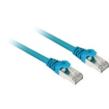 Sharkoon Patchkabel SFTP, RJ-45, mit Cat.7a Rohkabel blau, 2 Meter