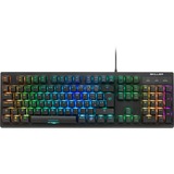 Sharkoon SKILLER SGK30, Gaming-Tastatur schwarz, IT-Layout, Huano Blue