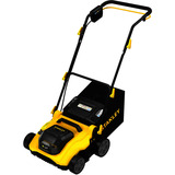 Stanley V 20 Akku-Vertikutierer 36 Volt (2x18V) schwarz/gelb, 2x Li-Ionen Akku 4,0Ah