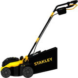 Stanley V 20 Akku-Vertikutierer 36 Volt (2x18V) schwarz/gelb, 2x Li-Ionen Akku 4,0Ah