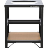 The Bastard Outdoor Küchenmodul 1 - Basic BSOK-1, Gestell schwarz/holz