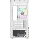 Thermaltake View 170 WS ARGB Snow White, Tower-Gehäuse weiß/holz, Tempered Glass x 2, Holz-Struktur
