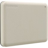 Toshiba Canvio Advance 4 TB, Externe Festplatte beige, Micro-USB-B 3.2 Gen 1 (5 Gbit/s)