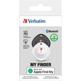 Verbatim My Finder, Ortungstracker schwarz/weiß, Bluetooth, NFC