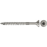 fischer Spanplattenschraube PowerFast 4,0x35 Senkkopf TX 200 Stück, mit Teilgewinde, Edelstahl A4