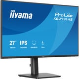 iiyama ProLite XB2791HS-B1, LED-Monitor 68.6 cm (27 Zoll), schwarz (matt), FullHD, IPS, HDMI, DP, Lautsprecher, Höhenverstellung, 120Hz Panel