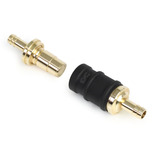 Alphacool ES Schnellverschlussstecker BLH1A PushIn, Verbindung mit Barbed Fitting