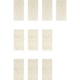 Bosch Professional Expert M480 Netzstruktur-Schleifblatt-Set 93 x 186mm, K80 / 120 / 180 10-teilig, für Schwingschleifer