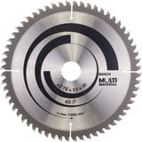 Bosch Professional PRO Multi Material Kreissägeblatt, Ø 216mm, 60Z Bohrung 30mm, für Kapp- & Gehrungssägen