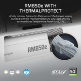 Corsair RM850e (3rd Gen) White, PC-Netzteil weiß, 1x 12-Pin High Power GPU, 3x PCIe, Kabelmanagement, 850 Watt