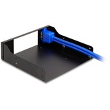 DeLOCK 5.25″ Metall Einbaurahmen für Slim Bay Wechselrahmen 