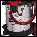 EINHELL TE-VC 2350 SACL, Nass-/Trockensauger rot/edelstahl, 1.600 Watt