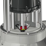 Einhell Schmutzwasserpumpe GC-DP 9035 N, Tauch- / Druckpumpe rot/edelstahl, 900 Watt