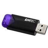Emtec B110 Click Easy 128 GB, USB-Stick violett/schwarz, USB-A 3.2 Gen 1