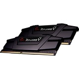 G.Skill DIMM 32 GB DDR4-4000 Kit, Arbeitsspeicher schwarz, F4-4000C18D-32GVK, Ripjaws V, XMP