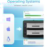 ICY BOX IB-1233CL-CR, Dockingstation 