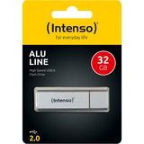 Intenso Alu Line 32 GB, USB-Stick silber