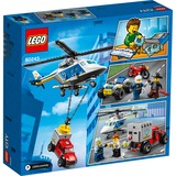 LEGO 60243 City Verfolgungsjagd mit dem Polizeihubschrauber, Konstruktionsspielzeug 