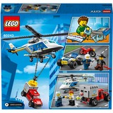 LEGO 60243 City Verfolgungsjagd mit dem Polizeihubschrauber, Konstruktionsspielzeug 