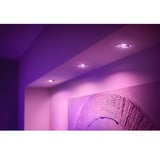 Philips HUE White Ambiance Adore Bathroom Einbau- und Einlege-Downlight (3er-Pack), LED-Leuchte silber