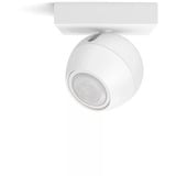 Philips HUE White Ambiance Buckram Einzelspot, Leuchte weiß, inkl. Dimmschalter