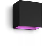 Philips HUE White & Color Ambiance Resonate Wandleuchte, LED-Leuchte schwarz, einstrahlig