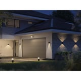 Philips HUE White & Color Ambiance Resonate Wandleuchte, LED-Leuchte schwarz, einstrahlig
