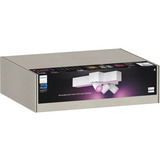 Philips Hue White & Color Ambiance CentrisCross 3er Deckenspot, LED-Leuchte weiß