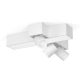Philips Hue White & Color Ambiance CentrisCross 3er Deckenspot, LED-Leuchte weiß