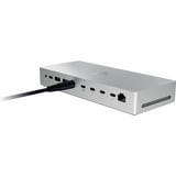 Razer Thunderbolt 5 Dock - Mercury, Dockingstation grau, Thunderbolt 5, USB, Gigabit LAN