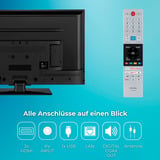 Toshiba 43LV3F63DA, LED-Fernseher 108 cm (43 Zoll), schwarz, FullHD, VIDAA-Betriebssytem