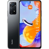 Xiaomi Redmi Note 11 Pro 128GB, Handy Stealth Black, Android 11, Dual SIM, 6 GB DDR4X